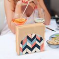 thumbnail image 3 of Yayeee Napkin Holder for Table Kitchen Paper Tissue Organization, Pink Geometric, 3 of 8