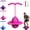 Pink, variant on Balance Jumping Ball, 2026 Balance Pogo Ball, Pogo Jumper with Handle and Ball Pump, High Jump Toy Bounce Jump Trick Board Pogo Bouncing Ball Safe and Fun Pogo Stick for Adults