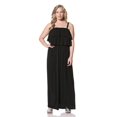 thumbnail image 1 of Suzi Chin Women's Plus Maxi Dress, Black, 18W US, 1 of 4