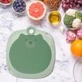 thumbnail image 2 of Lipstore Cartoon Cutting Board Anti Slip Particles Surface Multipurpose Serving Board green small, 2 of 8