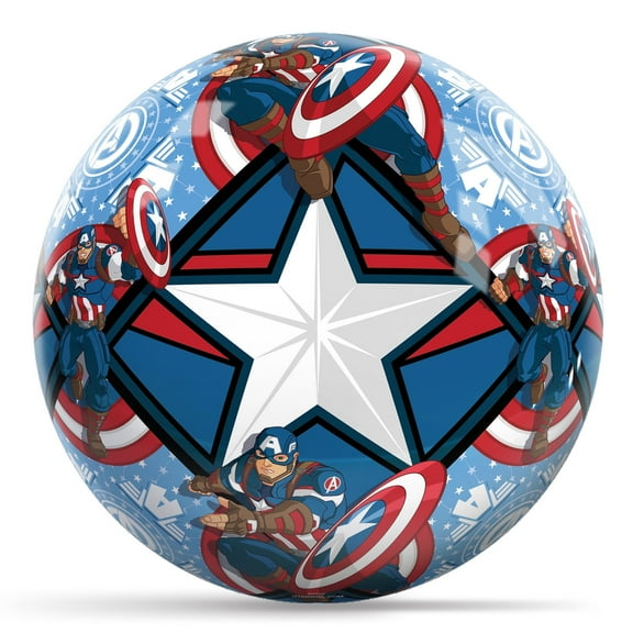 Marvel Avengers Captain America Pattern Undrilled Bowling Ball