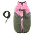 thumbnail image 2 of Small Dog Coat,Dog Jackets for Small Dogs,Warm Winter Jacket, Puppy Coat with Harness Built in,Waterproof Dogs Jacket,Puppy Cold Weather Coats,Winter Clothes Snowsuit,Pink,S, 2 of 4