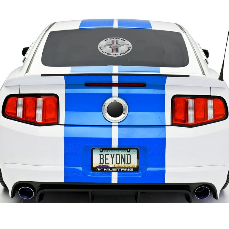 Produit enseignes Champeno - autocollant bannière pare-brise Mustang
