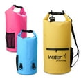thumbnail image 4 of Hearth & Gear Dry Floating Dry Pouch For Swimming Boating Kayaking Beach Sports Gear Large Overnight Bags for Women Travel Nylon Drawstring Bag Weekend Bags Basketball Bag for Women Mens Tote Bag, 4 of 4