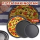 thumbnail image 1 of Xihbxyly Molde Redondo para Pizza, Antiadherente de Acero Al Carbono, Diseño Curvo para Un Manejo Fácil, Multiusos para Pasteles y Pizzas, Duradero y Resistente Al Calor, Esencial para La Cocina, Tam, 1 of 1