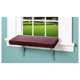 thumbnail image 3 of Cat Window Perch - Sunny Kitty Window Sill Shelf with Fleece Cushion, 3 of 9