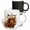 Multicolor, variant on 3drose, Adorable Sussex Spaniel Dog with Autumn Leaves for Funny Thanksgiving, 11oz Two-tone Black Mug