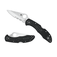 thumbnail image 1 of Spyderco Knives Delica 4 Lockback Black FRN VG10 Stainless C11PSBK Pocket Knife  Cuchillo, 1 of 4