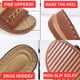thumbnail image 4 of Sandalias de cuña ortopédicas para mujer con flecos y parte inferior gruesa con hebilla de metal Wmkox8yii  ytu9748, 4 of 9