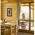 thumbnail image 3 of TrendyDecor4U RAD1088-712 "Cabin rules" by Lauren Rader Printed Framed Wall Art, 3 of 3