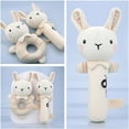 thumbnail image 3 of Bangcool Baby Rattle Toy Animal - 2PCS Stuffed Infant Hand Grip Toy Newborn Hand Rattle, 3 of 10