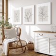 thumbnail image 3 of Neutral Botanical Prints Wall Art Decor Plant Minimalist Canvas Pictures Vintage Beige Wall Art Modern Farmhouse Line Poster Boho Abstract Painting Artwork for Bedroom Unframed(only canvas), 3 of 6
