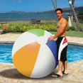 thumbnail image 4 of Poolmaster Ballon de Plage Géant de Style Classique de 60 Po (Taille Dégonflée), 4 of 4