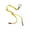 Yellow, variant on Rope Keychain Fashion Key Adornment Key Holder Key Clip Suitable for Daily