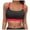 Black, variant on Tankini Swimsuits for Women Women Sport Bra Swimsuit Top Swim Bra Bikini Top Only Scoop Neck Bathing Top 2025 Swimwear Light Gray,M