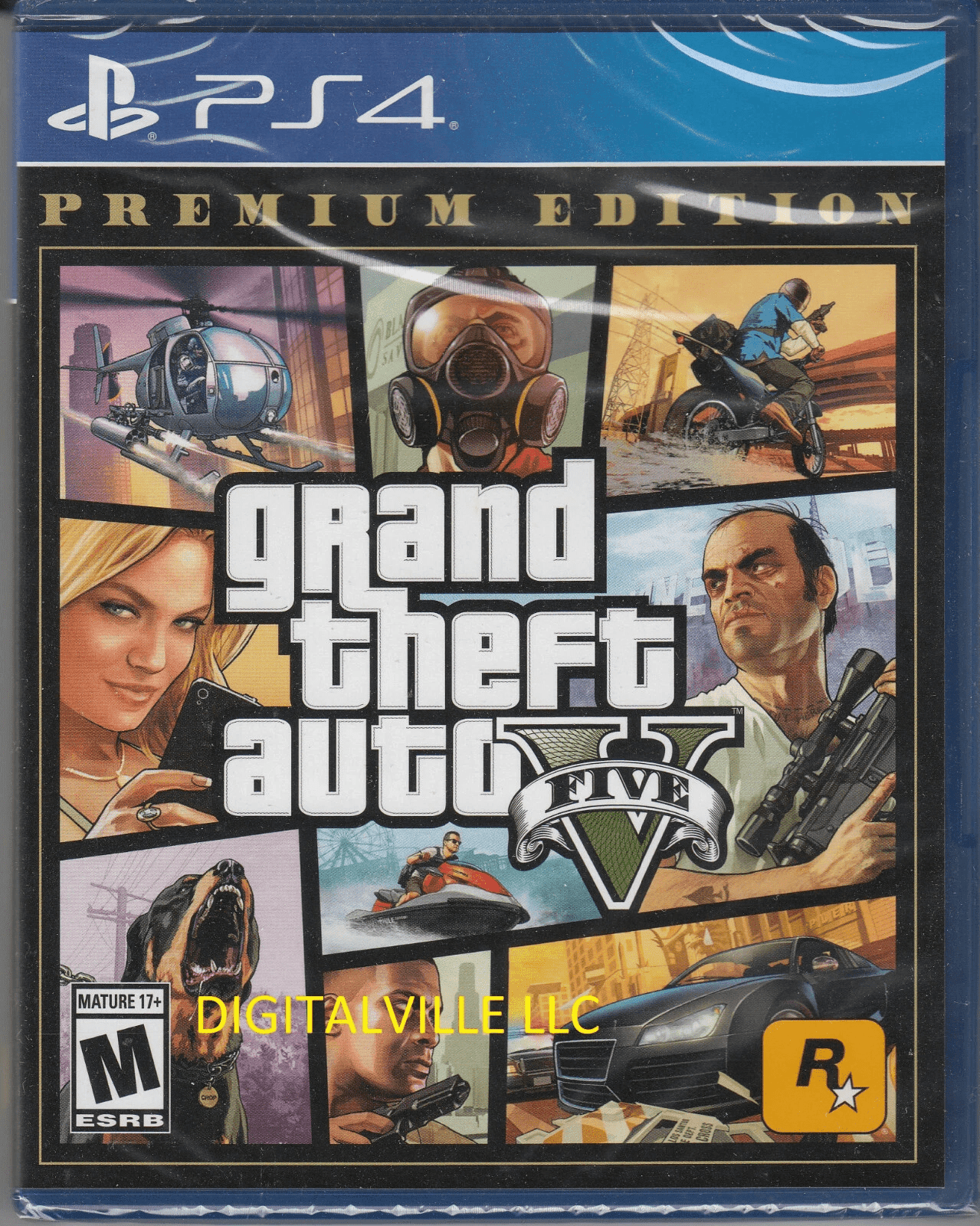 Nintendo Switch PlayStation4 Grand Theft Auto V Pack Grand Theft Auto V Premium Edition (PS4): EU Version, Region Free
