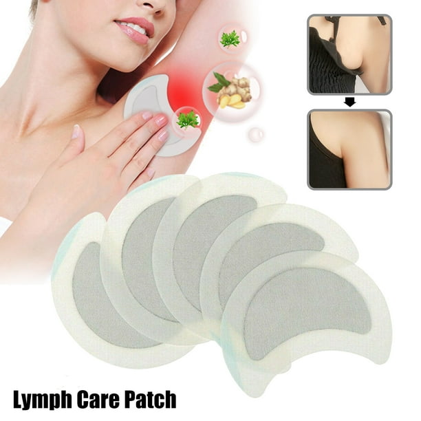 10Pcs Healthy Herbal Lymph Care Patch Underarm, Neck AntiSwelling