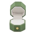 thumbnail image 2 of Hexagonal Exquisite Romantic Flannel  Box With Surprise Slot, For Proposal, Engagement, Wedding, 2 of 8