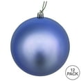 thumbnail image 3 of Vickerman 3" Periwinkle Shiny Ball Ornament, 12 per Bag, 3 of 5
