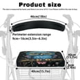 thumbnail image 6 of HELLHERO Owl Back Cover for Seniors Removable Rollator Walker Seat Covers and Elder Easy Fit Sun & Dust Protector, 6 of 7