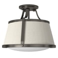 thumbnail image 6 of Hinkley Lighting - Three Light Semi-Flush Mount - Foyer - Charlotte - 3 Light, 6 of 7