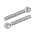 thumbnail image 1 of Unique Bargains M8 x 50mm 304 Stainless Steel Machine Shoulder Lift Eye Bolt Rigging 4pcs, 1 of 3