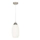 thumbnail image 1 of Lámpara Candil Techo Vidrio Soplado Mate Blanco Maxxi, 1 of 2
