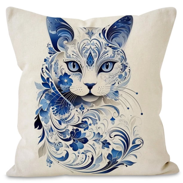 Fundas de cojín decorativas para el hogar. Cojines elegantes para el salón, el dormitorio y el sofá. Diseños estampados para un hogar acogedor. Perfectos para cojines de sofá y cama.