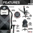 thumbnail image 3 of Techni Sport Comfort Edge Black Gaming Chair RTA-TS68C-BK, 3 of 14