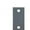 Duranotic Coated, variant on Don-Jo El-104 2-1/4" X 4" Extended Lip Strike Plate - Stainless Steel