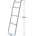 thumbnail image 5 of 4 Tier Wall Leaning Blanket Ladder Towel Drying Quilt Holder Rack for Bathroom, 5 of 5