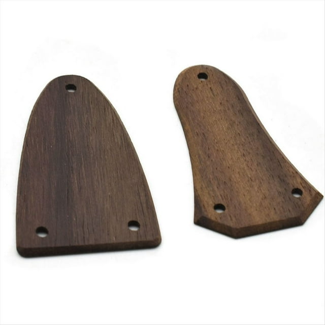 Couvercle de Triangle pour Guitare Électrique, Tige de Réglage de Guitare, Accessoires de Guitare, Couvercle de Tige de Réglage de Haute Qualité, Kit de Couvercle de Tige de Réglage de Guitare 1 * (Forme de Cloche + Forme Semi-Elliptique)