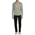 thumbnail image 3 of No Boundaries Men's and Big Men's Lightweight Hoodie, up to size 5XL, 3 of 5
