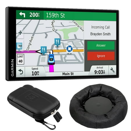 Garmin 010-01681-02 DriveSmart 61 NA LMT-S GPS w/ Smart Features with Dash-Mount Bundle - (Certified (Garmin Edge 810 Bundle Best Price)