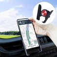 thumbnail image 1 of pitrice Car Phone Holder Auto 360 Rotation Navigation for 4.5-6.2inch Phones Red, 1 of 8