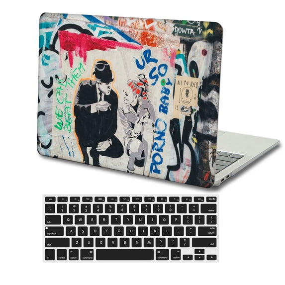 KSK KAISHEK Hard Shell Case Cover Compatible with Old MacBook Pro 13 inchs with Retina Display + Black Keyboard Cover Early 2015/2014/2013/Late 2012 A1425 A1502, Painting A 0193