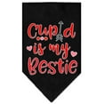 thumbnail image 6 of Pet and Dog Bandana Screen Printed, "Cupid Is My Bestie", 6 of 7