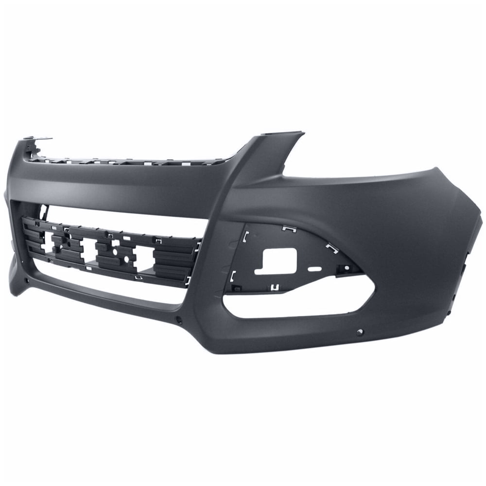 LABLT Primered Front Bumper Cover W/Park Assist Replacement for 2013-2016 Ford Escape