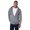 Charcoal, variant on Adult 9.5oz., 80% cotton/20% polyester Full-Zip Hooded Sweatshirt - DARK ASH - XL