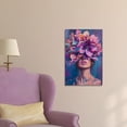 thumbnail image 2 of Cuadro Decorativo Abstracto 20x30cm Corona Floral, 2 of 6
