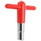 thumbnail image 2 of Afinador De Tambor, Teclas De Tambor De Metal De Alta Resistencia Sin Problemas Operación Fácil Para Quitar La Cabeza ANGGREK Rojo, 2 of 8