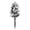 C, variant on Artificial Norfolk Pine Christmas Tree Stake Pick, Faux Evergreen Pine Sprig Ground Insert Stake, Waterproof Outdoor Lawn, Yard, Grave, Cemetery Pathway Winter Holiday Decor