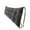 Black-1, variant on 59x20in Tufted Velvet Headboard Backrest Pillow High‑Density Polyester‑Filled Cushion With Fixing Straps Wall‑Mountable