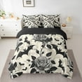 thumbnail image 2 of Manfei Boys Happy Halloween 7pcs Bedding Comforter Set,Black Bats Queen Bedding Sets,Rustic Flower Floral Queen Sheet Sets For Teens,Ultra Soft Home Decor Reversible, 2 of 8