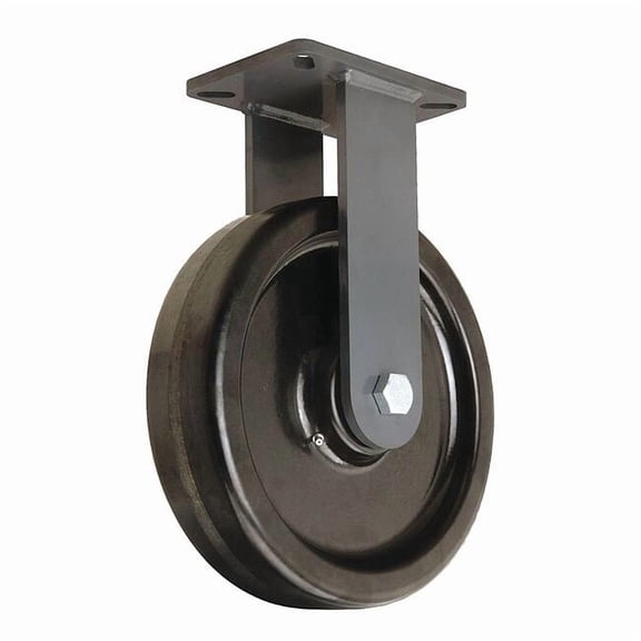 Plate Caster,Rigid,Phenolic,15 1/2"H R-CH-12PH