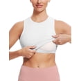 thumbnail image 4 of Natural Feelings Sports Bras for Women Removable Padded Yoga Tank Tops Sleeveless Fitness Workout Running Crop Tops, 4 of 11