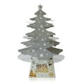 thumbnail image 1 of Tabletop Christmas Tree Light Artificial Xmas Decortaion Lighting Batter Dinner Operated Glow Gift Dining Table Home Ornament Set Silver, 1 of 7