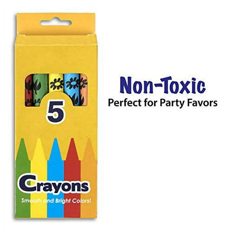  Trail maker 96 Pack Crayons Bulk for Classroom, Kids, Teachers;  Wax Coloring Crayons Wholesale 20 Per Box : 玩具和遊戲