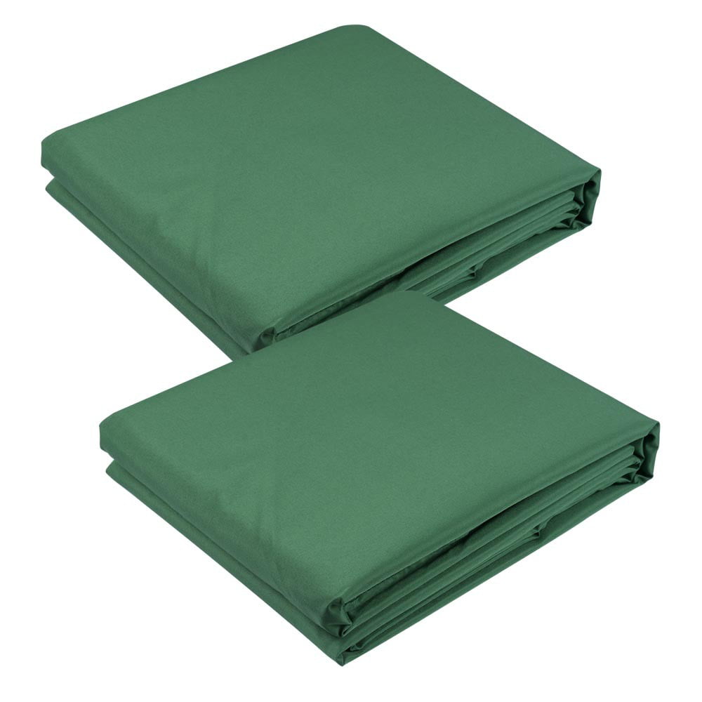2PCS 15.5x4Ft Pergola Canopy Replacement Cover Shelter Yard Patio Green/Beige 