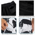 thumbnail image 3 of Mowujeit Mens Swim Trunks Quick Dry Board Shorts Beach Short Bathing Suits, Size S, 3 of 7